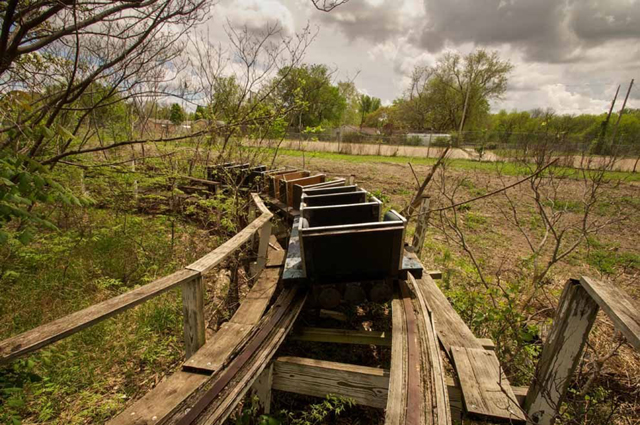 Hátborzongató fotók: ez maradt a bezárt vidámparkokból