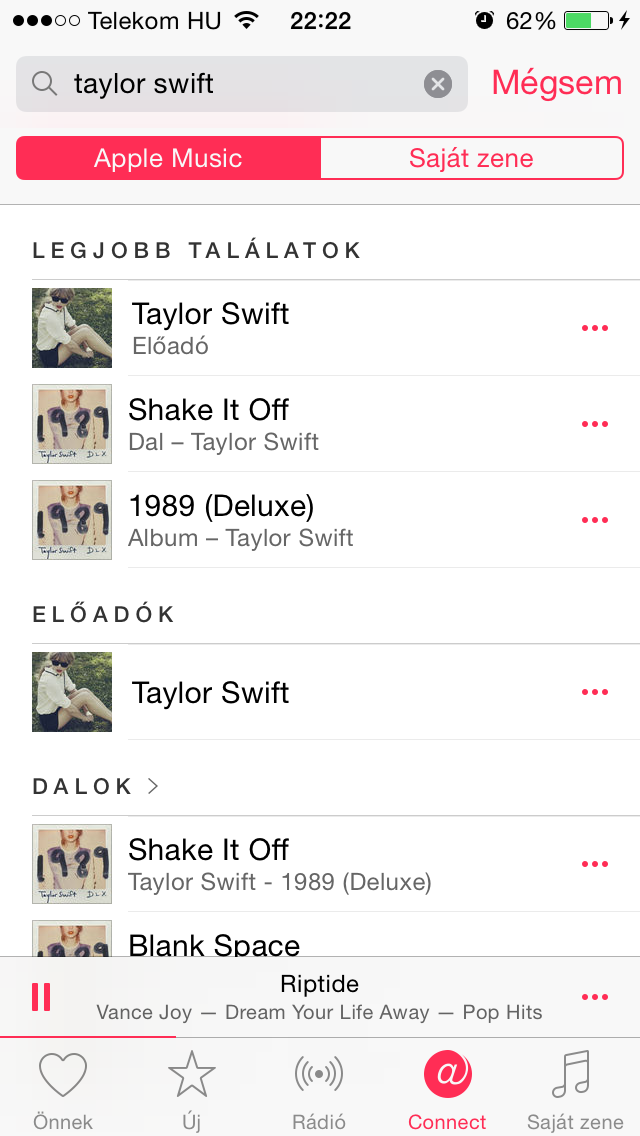 Mindenki nyugodjon le a kacsába, Taylor Swift dalai fent vannak az Apple Musicban - teszt