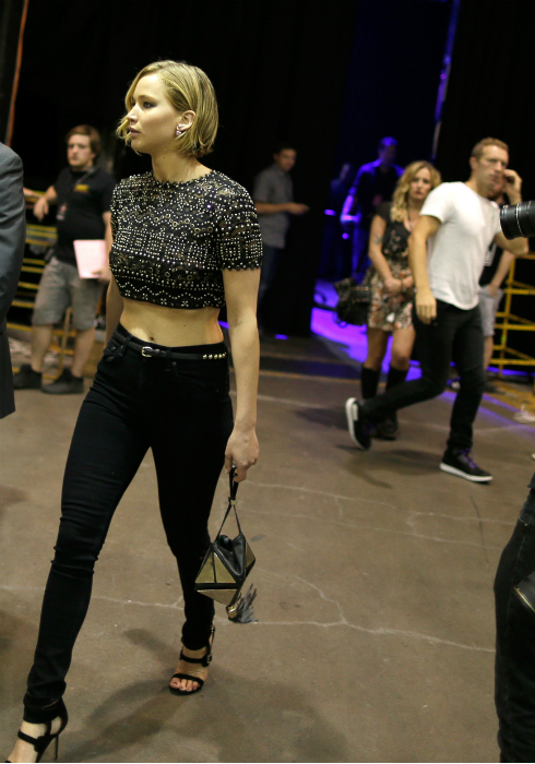 Két eseményen fotózták le a párt, Jennifer Lawrence és Chris Martin ugyan együtt érkezett, de