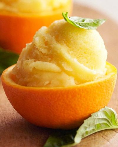 A nyár slágere: narancs sorbet