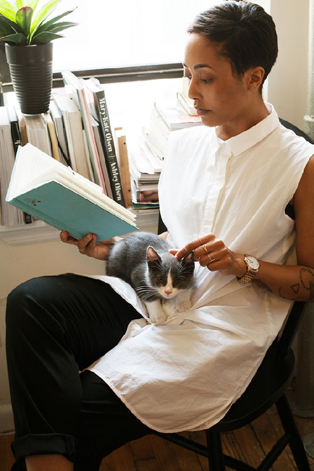 Így szeretik a nők örökbefogadott macskáikat - fotók 