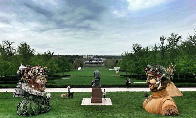 Szobrok lettek a festményekből - fotók