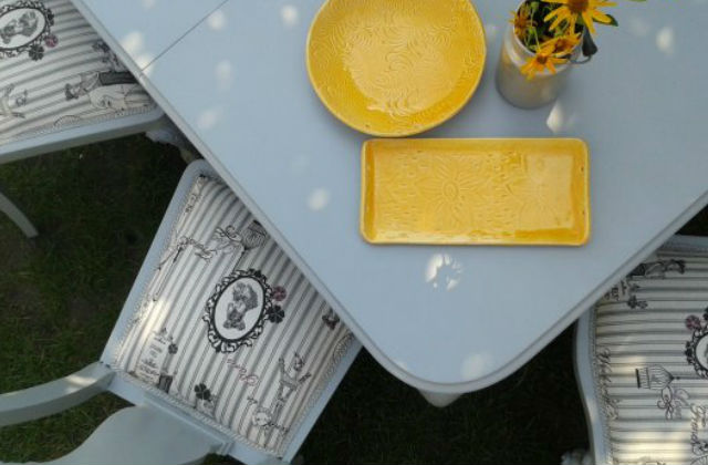 Csendélet kerámiákkal. Fotó: vintagebazaar.hu