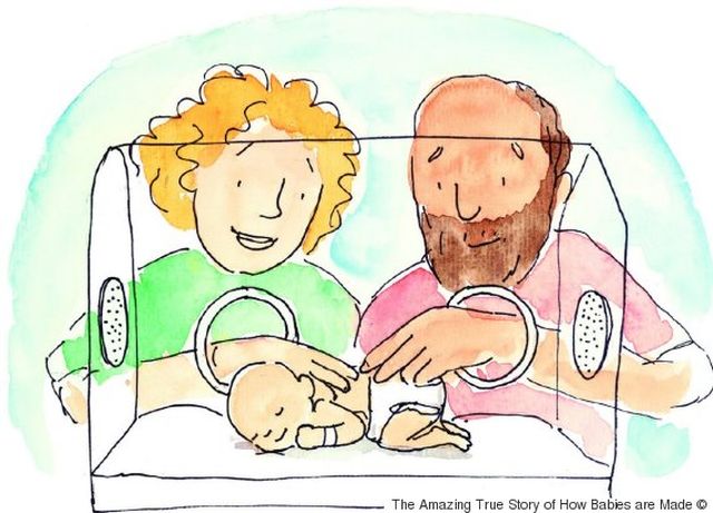 A könyv, ami elmagyarázza a spermadonációt, inszeminációt és császármetszést is a gyerekeknek