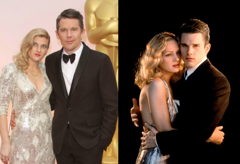 Ryan sokban hasonlít a színész első feleségéhez, Uma Thurmanhez