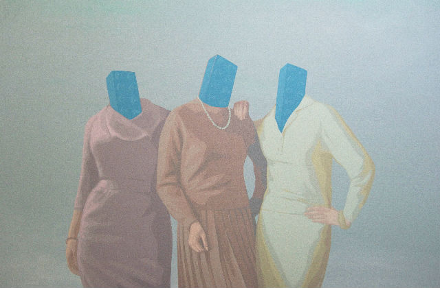 Eveline, Megszeppent hölgyek festménye