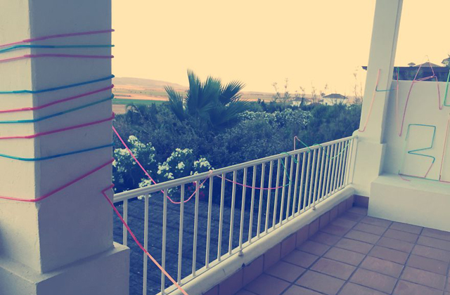 50 méter hosszú szívószálat épített a lánya szülinapjára - fotók