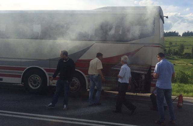 Balesetet szenvedett busz szállította Krakkóból Budapestre az utasokat