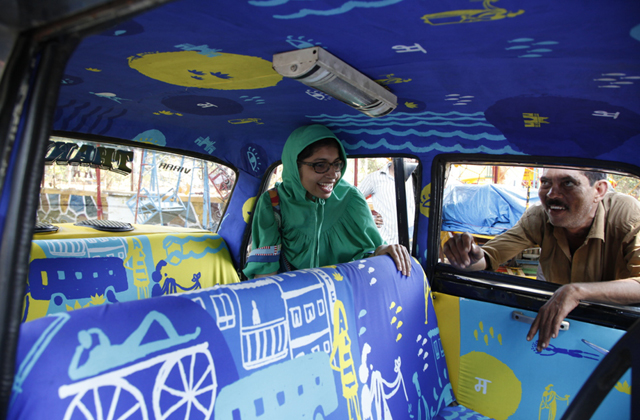 Dizájnerek turbózták fel a taxikat - fotók Dizájnerek turbózták fel a taxikat - fotók