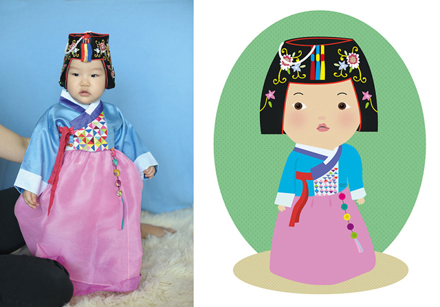 Mesefigurákat csinál a gyerekekből a művész - képek