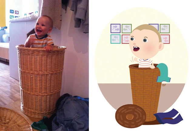 Mesefigurákat csinál a gyerekekből a művész - képek