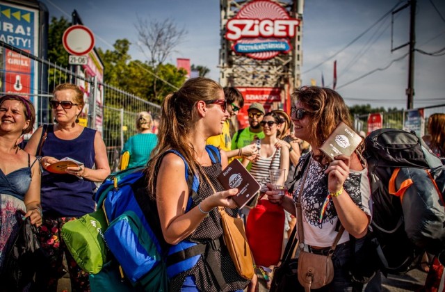 Az árusítóhelyeken vásárolj Sziget-jegyet