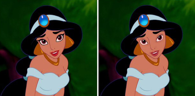 Így néznének ki a Disney hercegnők smink nélkül 