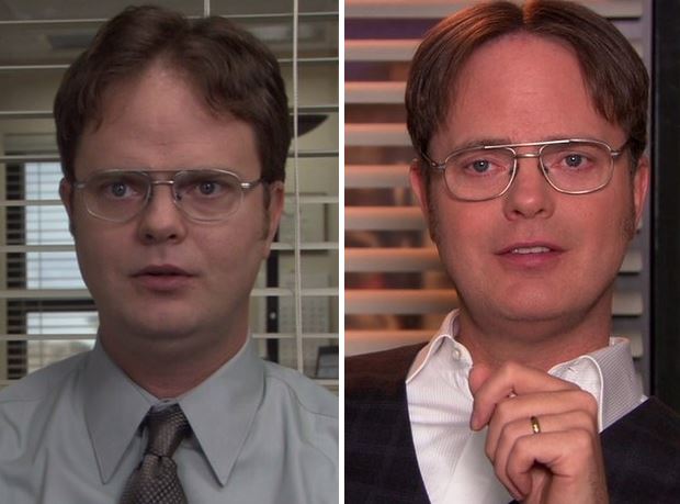 Ennyit változtak az Office szereplői az első résztől az utolsóig