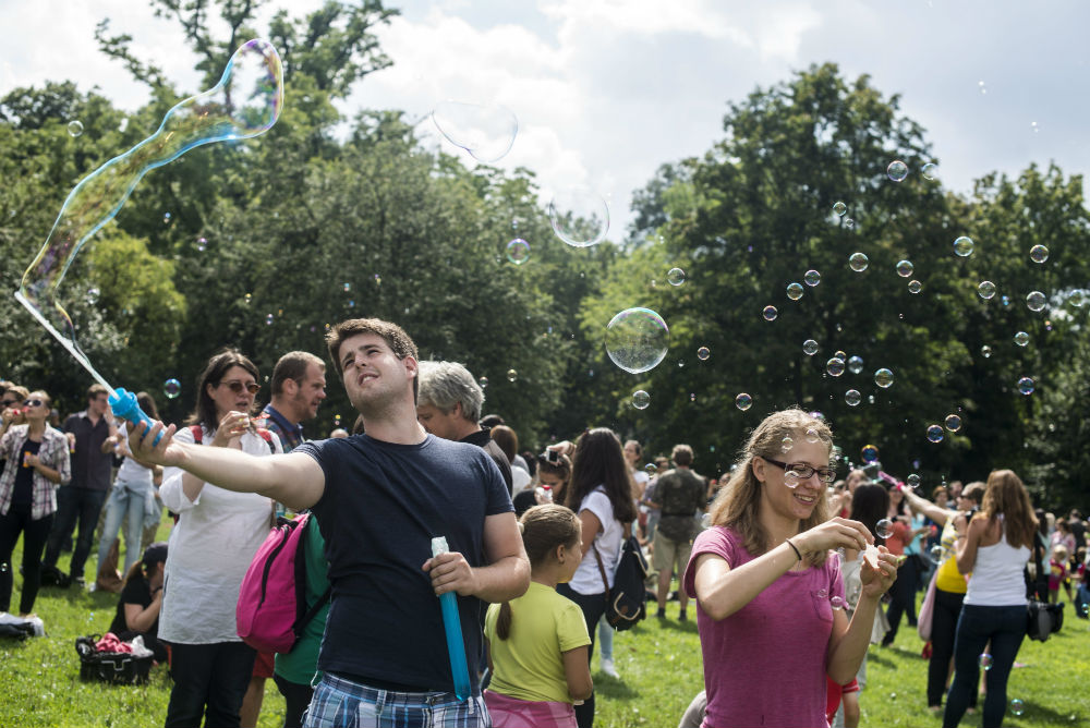 A buborékfújó nap legjobb fotói