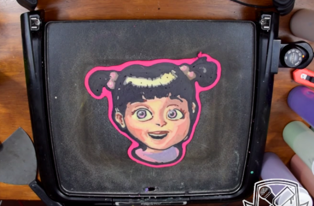 Palacsintába süti a rajzfilek szereplőit