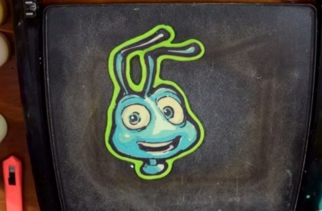 Palacsintába süti a rajzfilek szereplőit