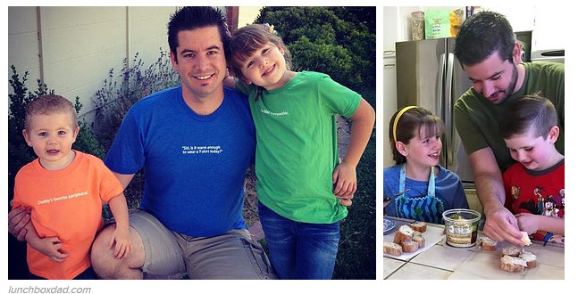 Hihetetlen és menő uzsonnákat csomagol ez az apuka a gyerekeinek - képek