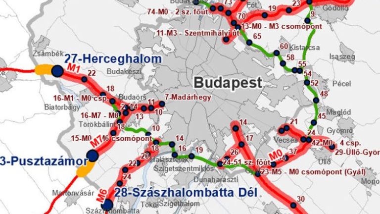 Útdíj: többet fizetünk mint tavaly, fogy a megyematrica is