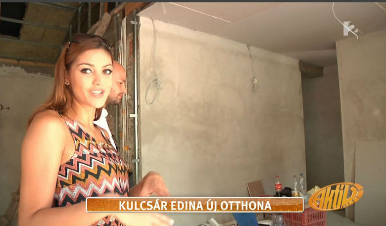 Így várja babáját Kulcsár Edina