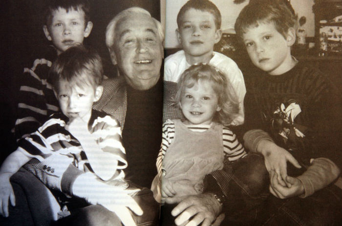 A munka mellett családja volt számára a legfőbb éltető erő