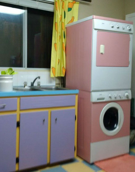 Azért a mosógép és a szárító visz mindent a helyiségben!