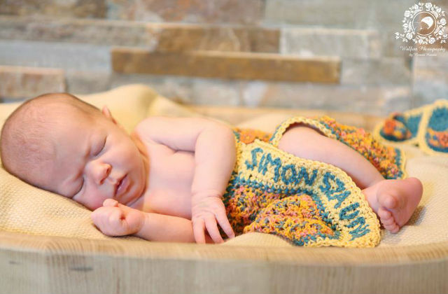 Erika baba szauna törölközője a hozzá tartozó papuccsal