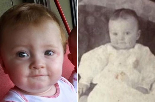 Mintha az ükdapja ikertestvére lenne ez a kisfiú! - fotók