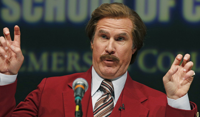 Will Ferrell az Anchorman: A legenda folytatódik c. filmben