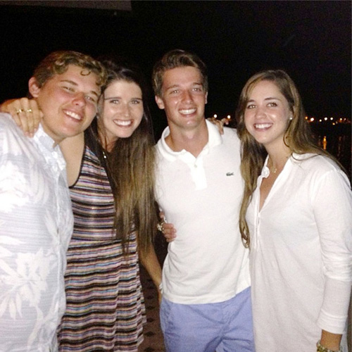 Christopher, Katherine, Patrick és Christina Schwarzenegger