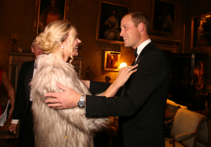 Vilmos herceg ezzel a szőke nővel mulatott Afrikában