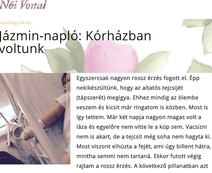 Ezért került kórházba Jaksity Kata kislánya