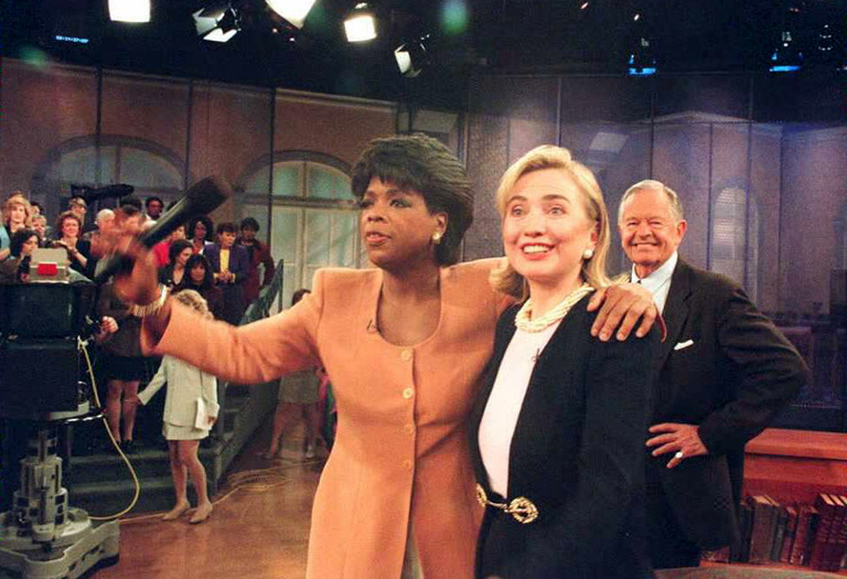 Oprah Winfrey és vendége Hillary Clinton