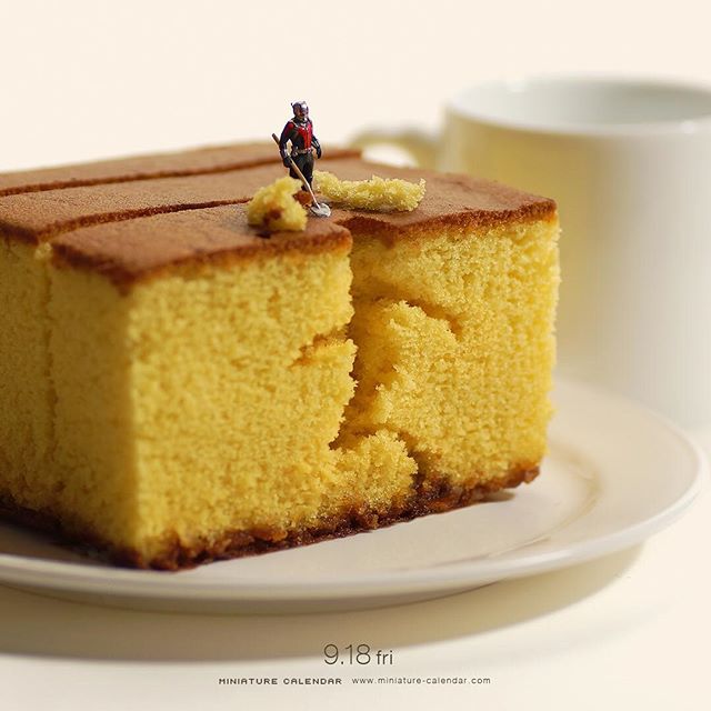 Ezektől az elképesztő miniatűr jelenetektől eldobod az agyad 