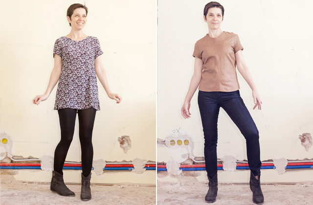 Navyboot csizma, Made in Heaven farmer, Mint Velvet bőr top, Brora selyemruha - Háda