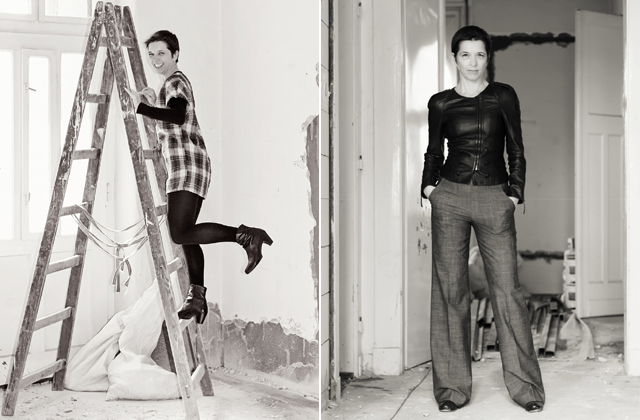 bokacsizma - Vagabond, Reiss nadrág, Zara bőrdzseki, Saint ruha - Háda