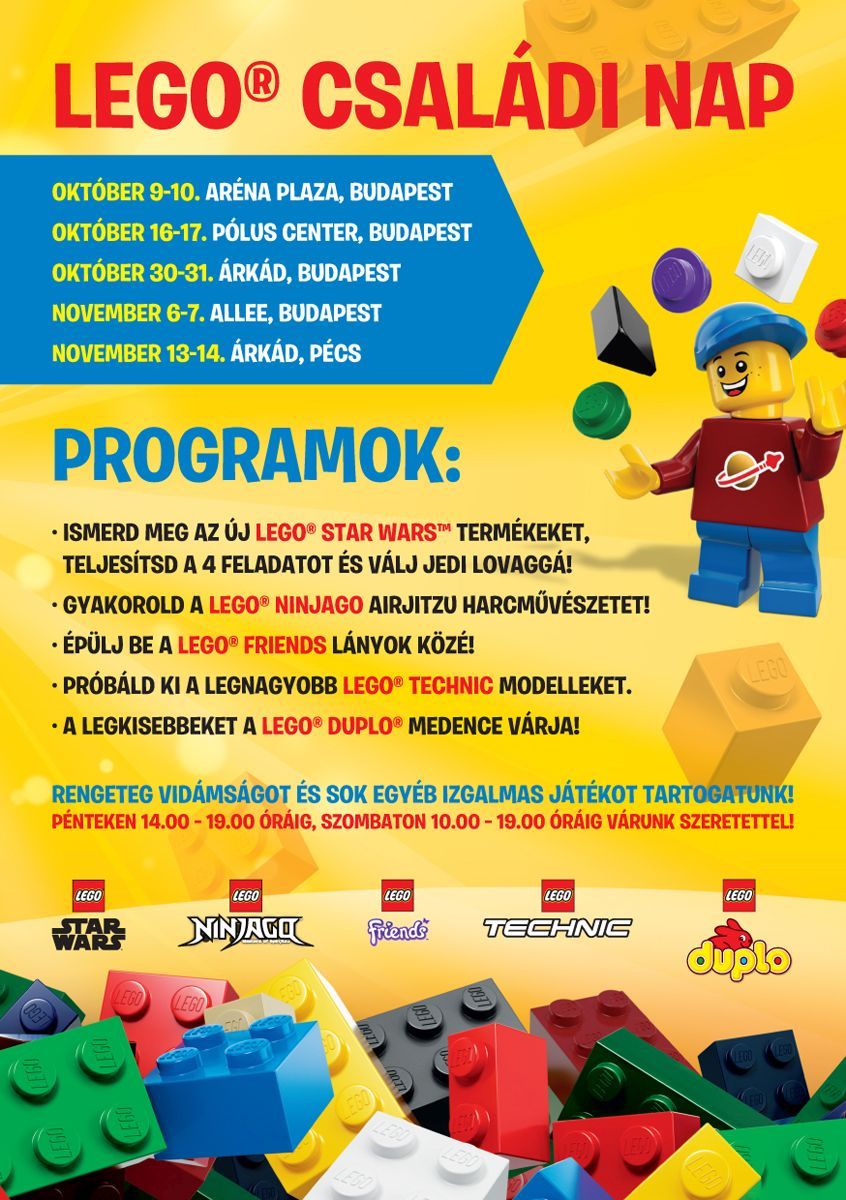 Star Wars rajongó vagy? Légy részese a Lego rendezvénysorozatának! Star Wars rajongó vagy? Légy részese a Lego rendezvénysorozatának!