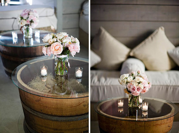 Menő bútorok boroshordóból