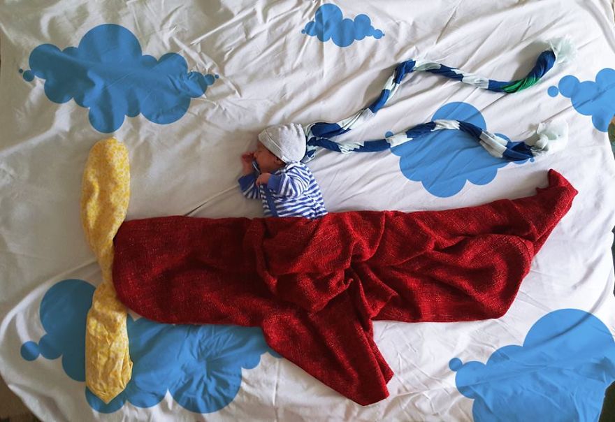 Még nincs 1 éves, de már járt az űrben Még nincs 1 éves, de már járt az űrben