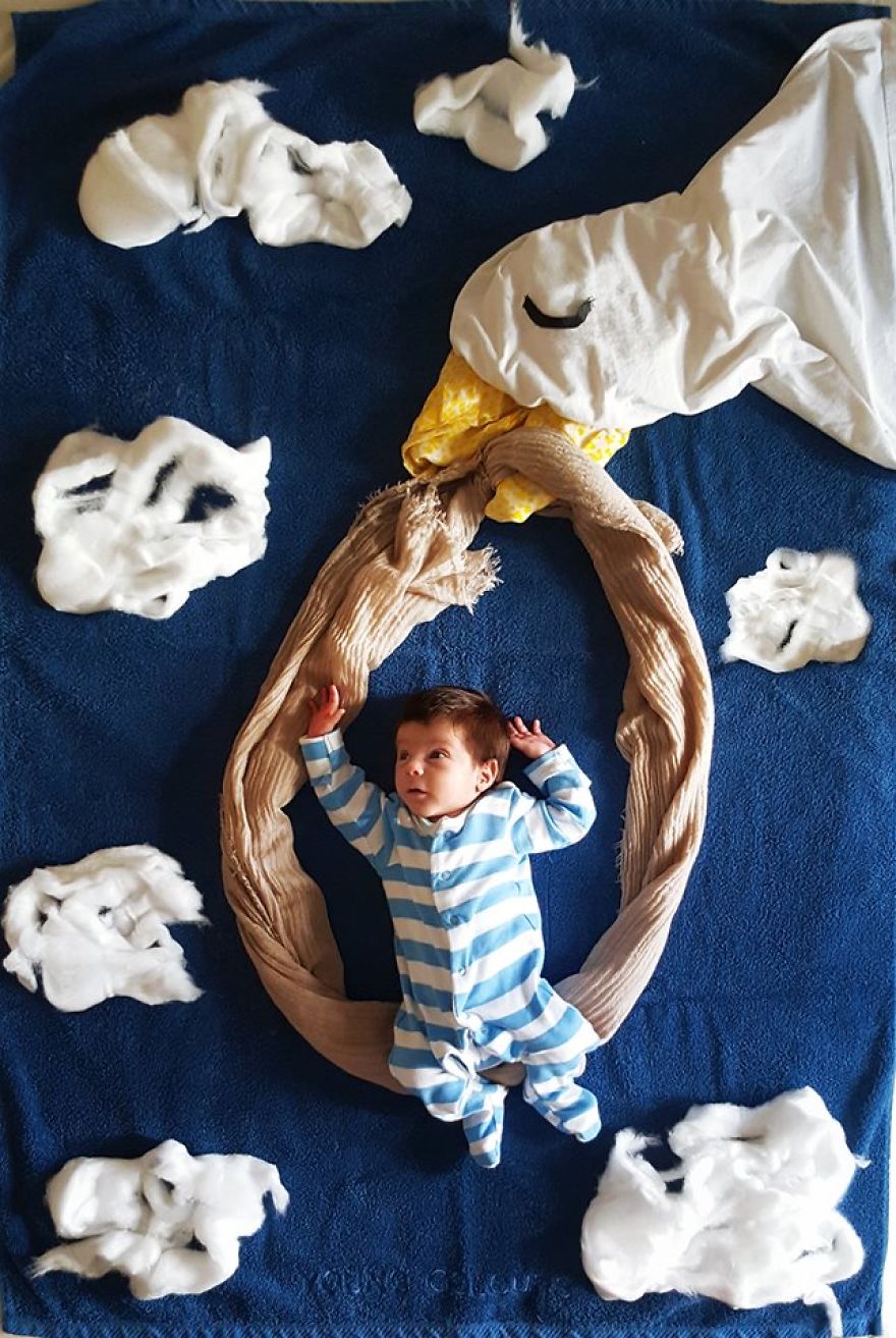 Még nincs 1 éves, de már járt az űrben Még nincs 1 éves, de már járt az űrben