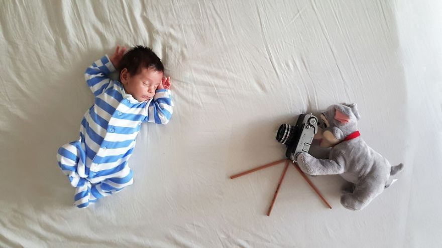 Még nincs 1 éves, de már járt az űrben Még nincs 1 éves, de már járt az űrben