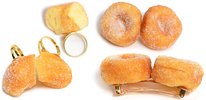 Bacon fülbevaló, curry nyaklánc, spagetti kalap - Hordható műkaják 