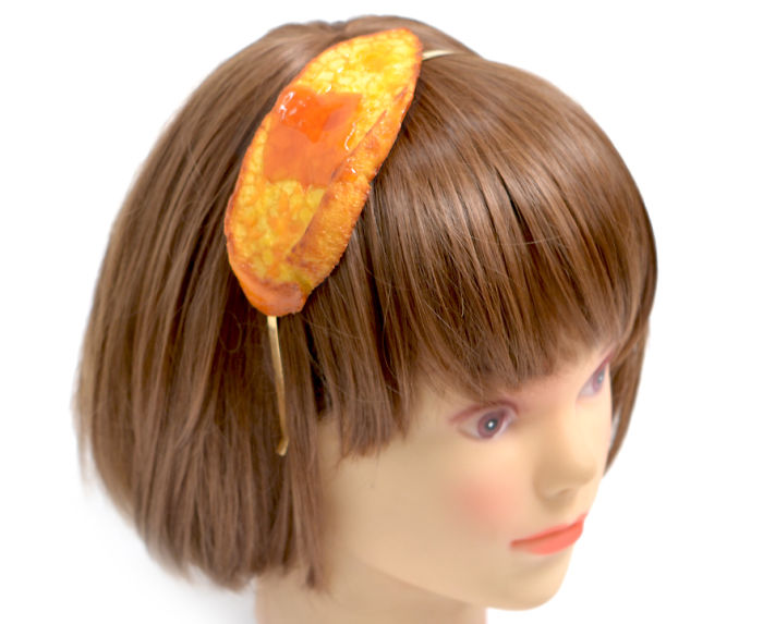 Bacon fülbevaló, curry nyaklánc, spagetti kalap - Hordható műkaják Bacon fülbevaló, curry nyaklánc, spagetti kalap - Hordható műkaják