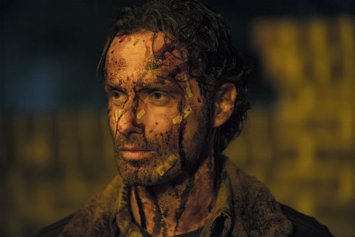 Andrew Lincoln, a The Walking Dead Rickje: 