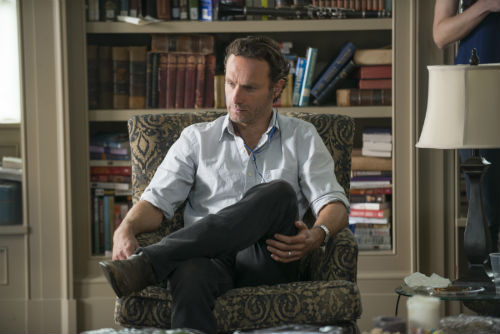 Andrew Lincoln, a The Walking Dead Rickje: 