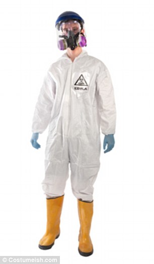 Egy jelmez ebola témában