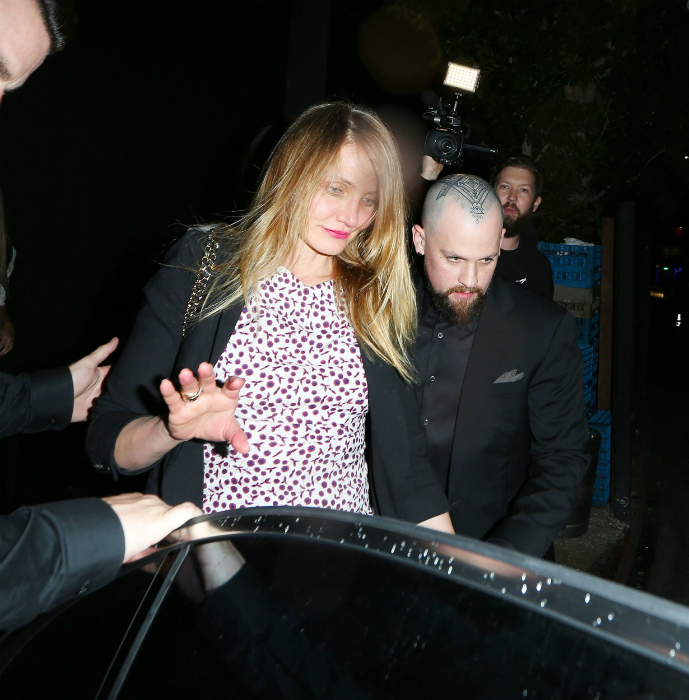 Cameron Diaz részegen villantott