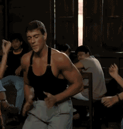 A ma 55 éves Jean-Claude Van Damme karriere 10 GIF-ben
