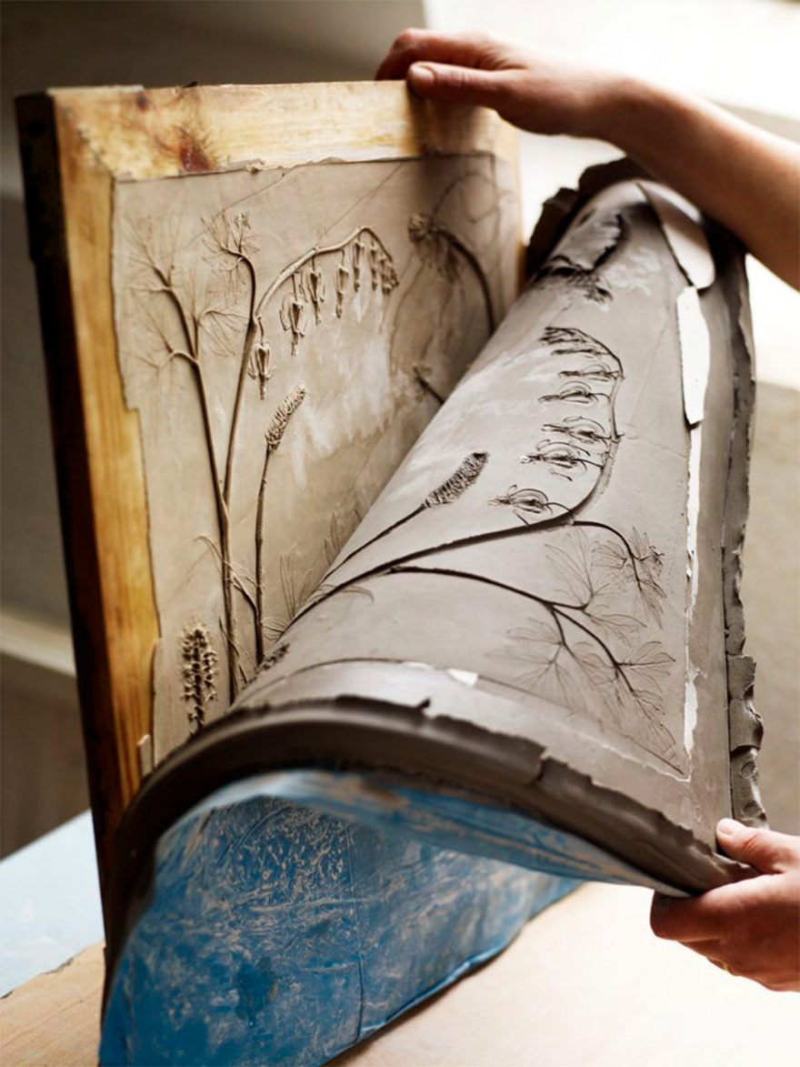 DIY: gyönyörű viráglenyomatos kép