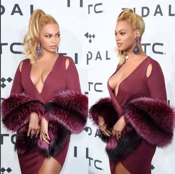 Beyoncé sokat mutatott a melléből